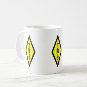 Internationales Amateurfunk-Symbol HamRadio Kaffeetasse