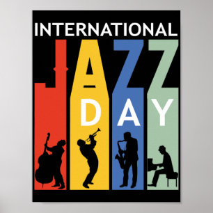 internationales Jazztagposter Poster