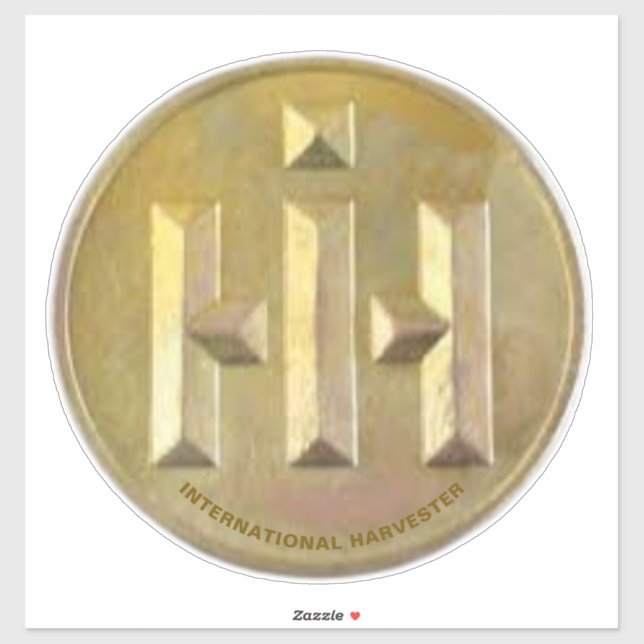 Internationales Logo des Harvester Golden Award Aufkleber (Blatt)