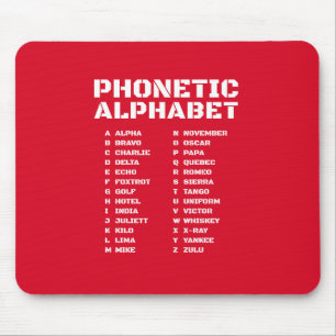 Internationales Phonetisches Alphabet Kanada Mousepad