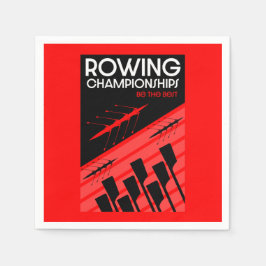 Internationales Rudern Serviette