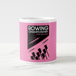 Internationales Rudern von Frauen Jumbo-Tasse
