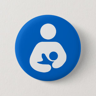 Internationales stillendes Symbol Button