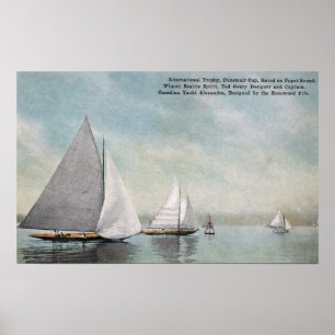 Internat'l Trophy Dunsmuir Cup Gewinner Poster