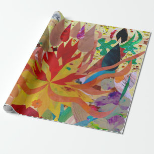 Interne Flamme - MattPackpapier, 30" x 6' Geschenkpapier