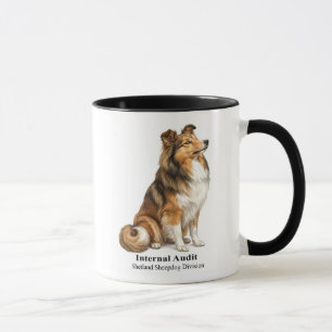 Interne Revision Sable Sheltie Tasse