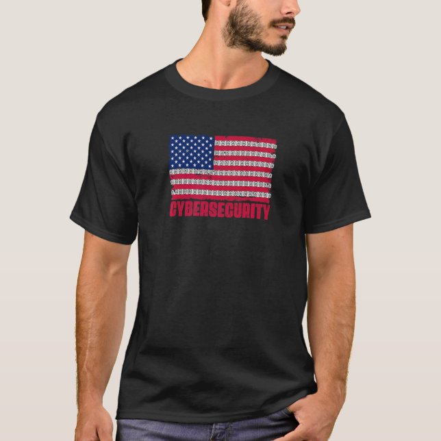 Internet Computer Programmierer Amerikaner Cyber S T-Shirt (Vorderseite)