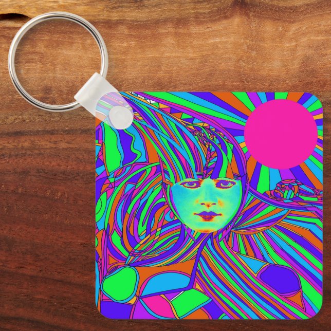 Internet Computer-Schlüsselanhänger Schlüsselanhänger (Vorderseite)