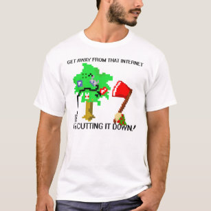Internet-Holzfäller T-Shirt