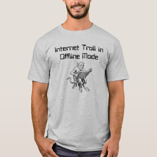 Internet-Schleppangel im indirekten Betrieb T-Shirt