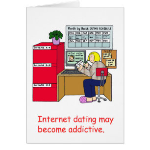 Internet Verabreden Adoption Cartoon für sie