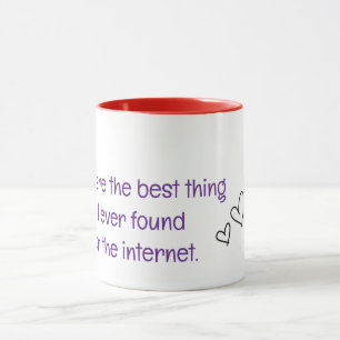 Internet-Verabredet Tasse