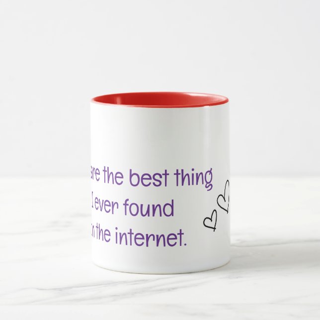 Internet-Verabredet Tasse (Zentrum)