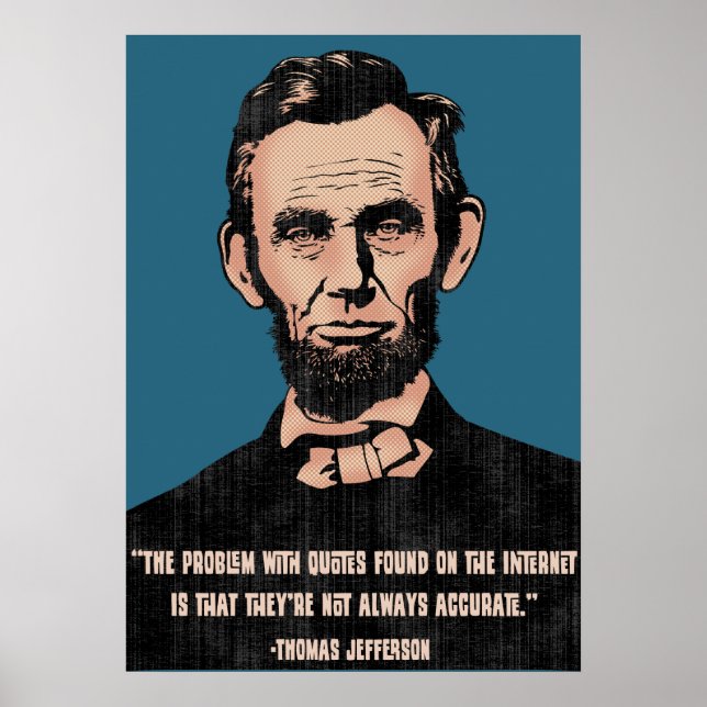 Internet-Zitate Poster (Vorne)