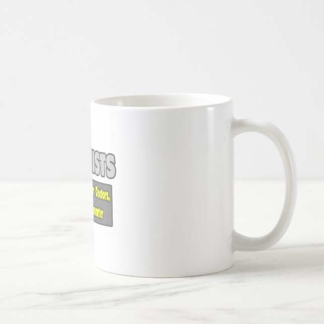 Internisten... klüger kaffeetasse (Rechts)