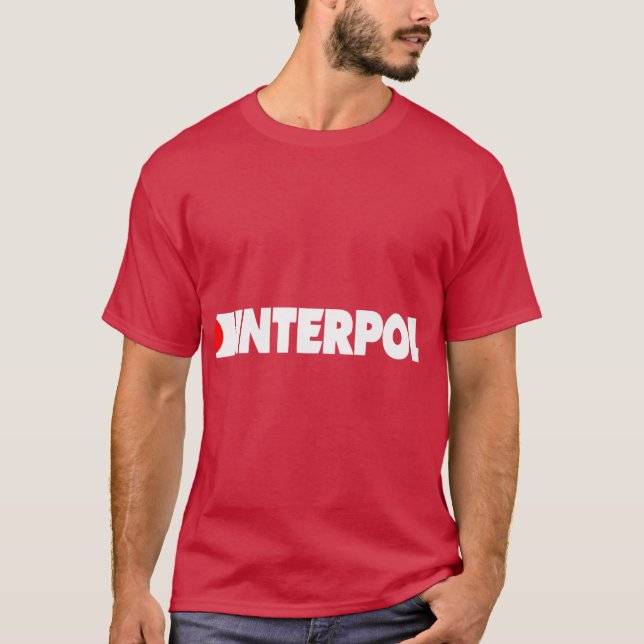 Interpol-Band Mädchen T-Shirt (Vorderseite)