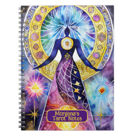 Interpretationen von Kartomaten und Tarot-Kartenle Notizblock