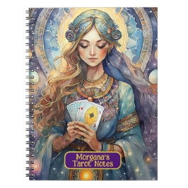 Interpretationen von Kartomaten und Tarot-Kartenle Notizblock