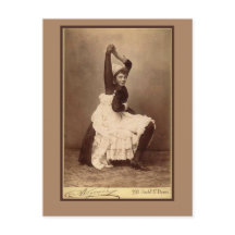 Interprète de cirque mixte sur cartes