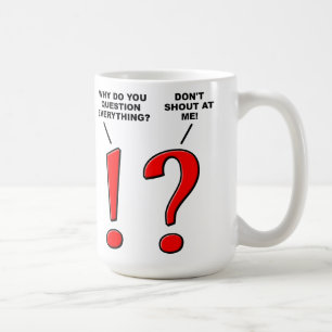 Interpunktionstasse Kaffeetasse