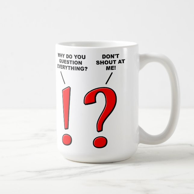 Interpunktionstasse Kaffeetasse (Rechts)