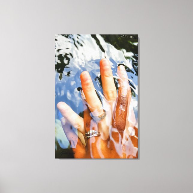 Interrassische Leinwand (Vorderseite)