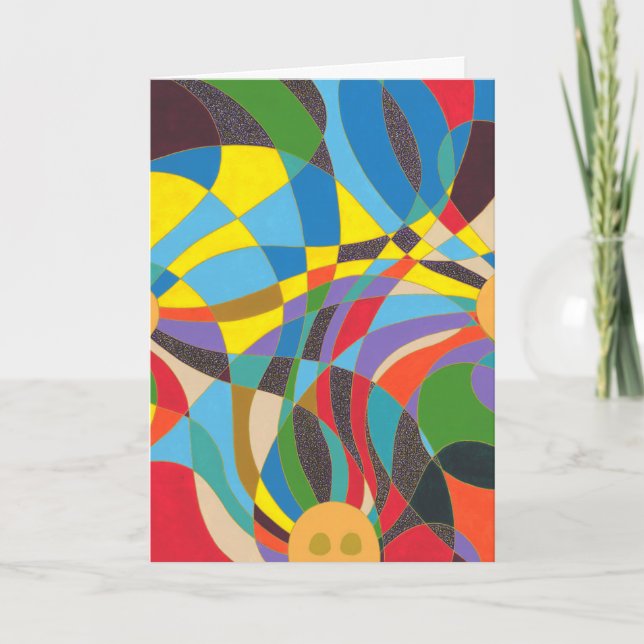 Interreligiöse Konferenz - Karte (Vorderseite)