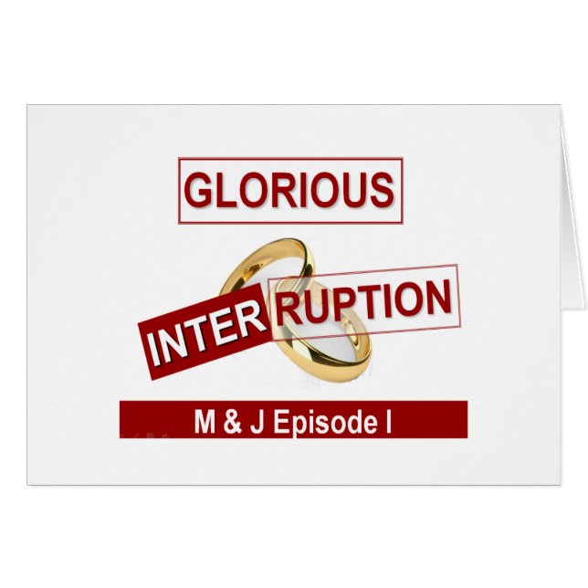 Interruption glorieuse Belle Jour Meilleurs cadeau (Devant horizontal)