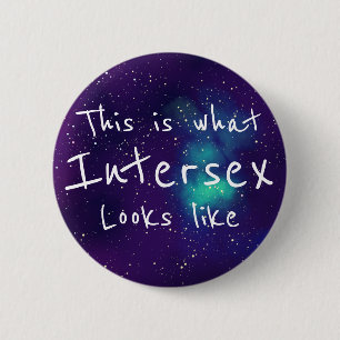 Intersex Customizable Galaxy Identity Button