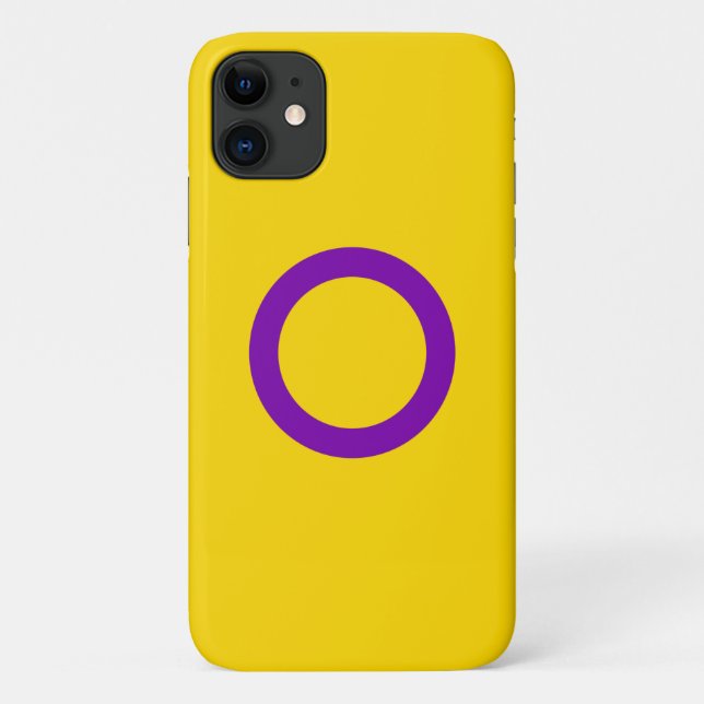Intersex Pride Flag Case-Mate iPhone Hülle (Rückseite)