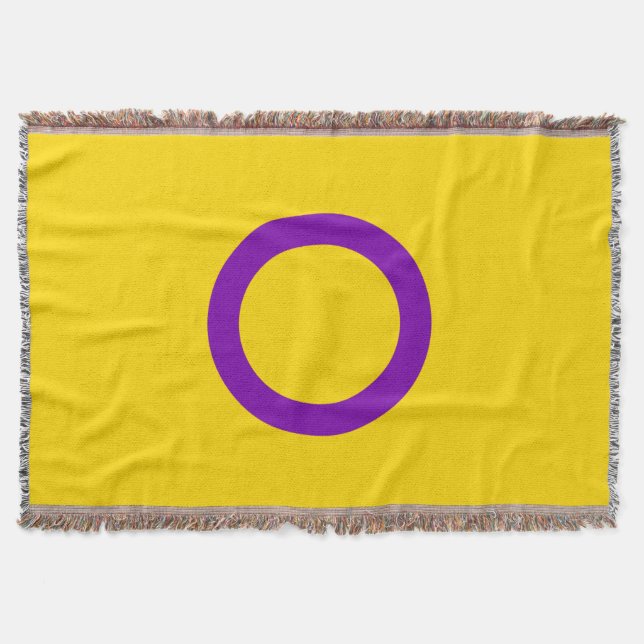 Intersex Pride Flag Decke (Vorderseite)