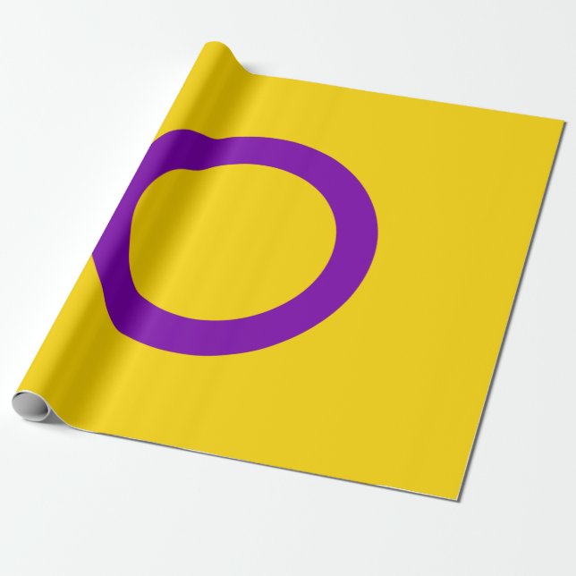 Intersex Pride Flag Geschenkpapier (Ungerollt)