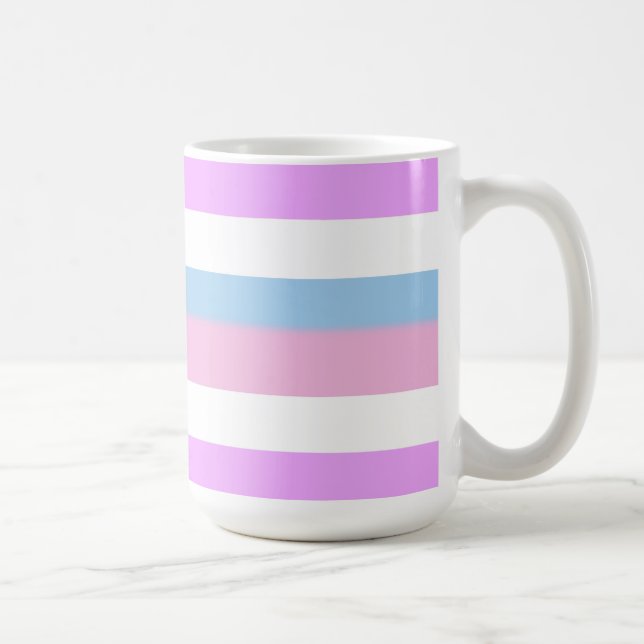 Intersex Pride Flag Kaffeetasse (Rechts)