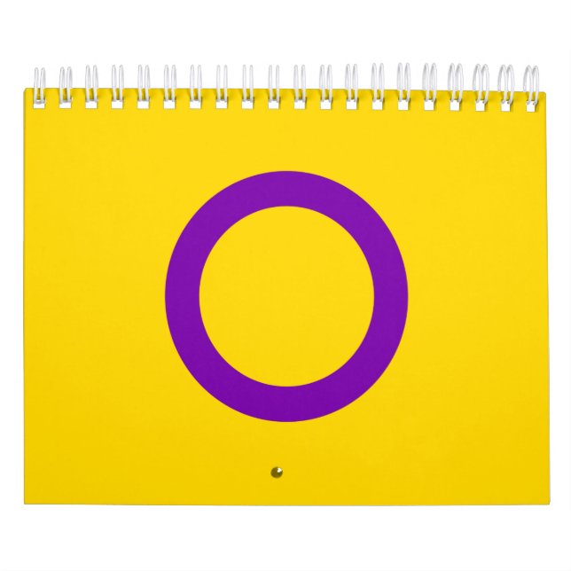 Intersex Pride Flag Kalender (Titelbild)