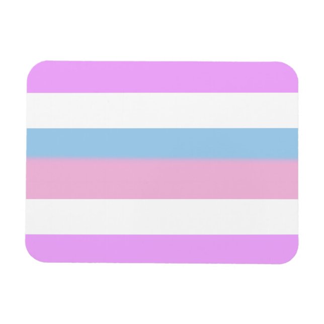 Intersex Pride Flag Magnet (Horizontal)