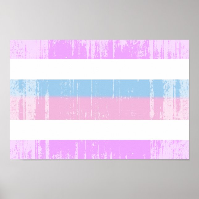 Intersex Pride Flag Poster (Vorne)