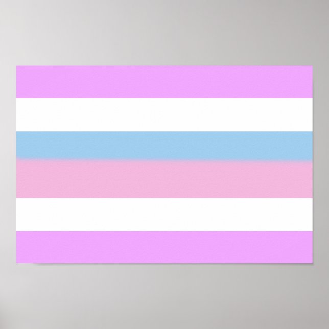 Intersex Pride Flag Poster (Vorne)
