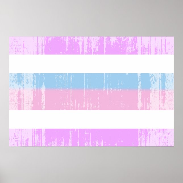 Intersex Pride Flag Poster (Vorne)