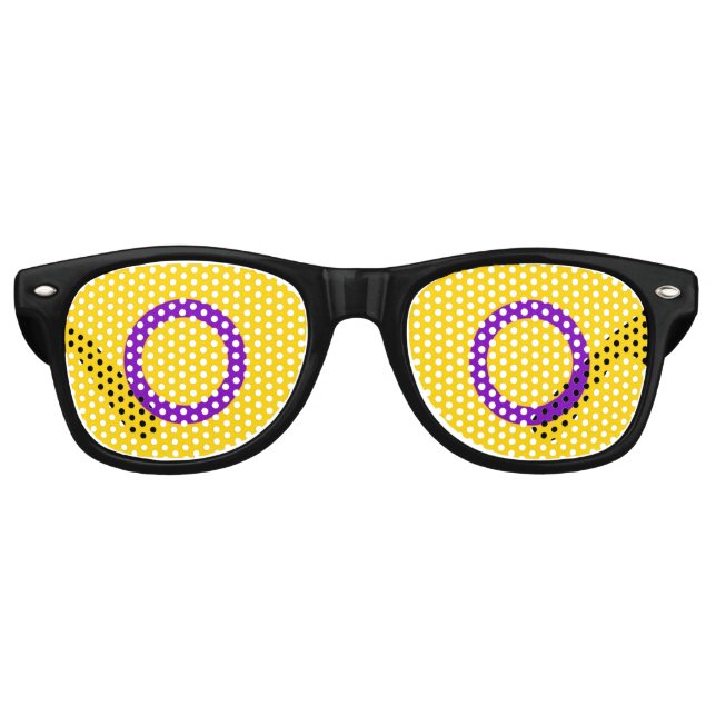 Intersex Pride Flag Sonnenbrille (Vorderseite)
