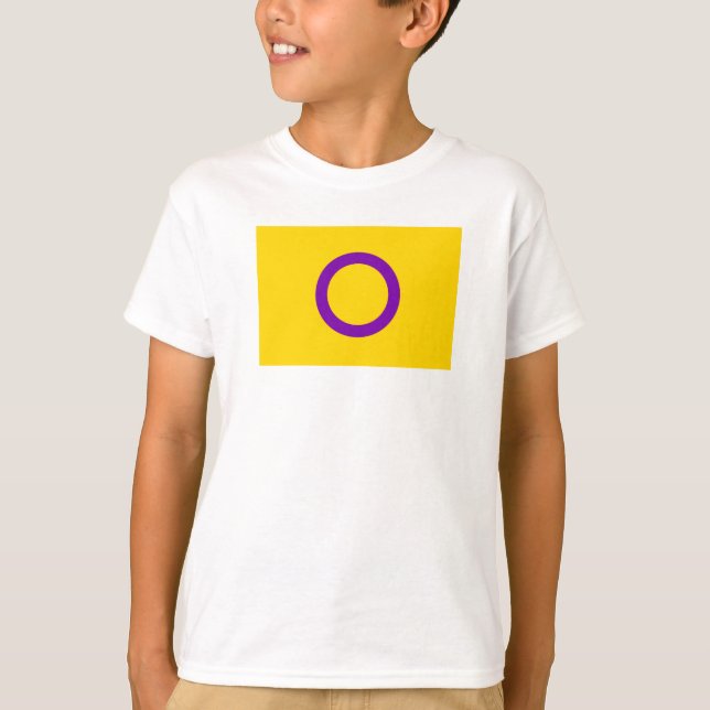 Intersex Pride Flag T-Shirt (Vorderseite)