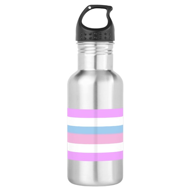 Intersex Pride Flag Trinkflasche (Vorderseite)