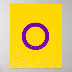 INTERSEX PRIDE POSTER