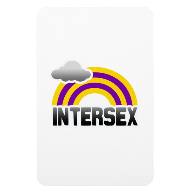 INTERSEX-REGENBOGEN MAGNET (Vertikal)