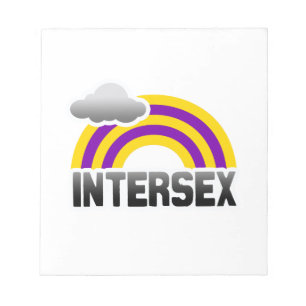 INTERSEX REGENBOGEN NOTIZBLOCK
