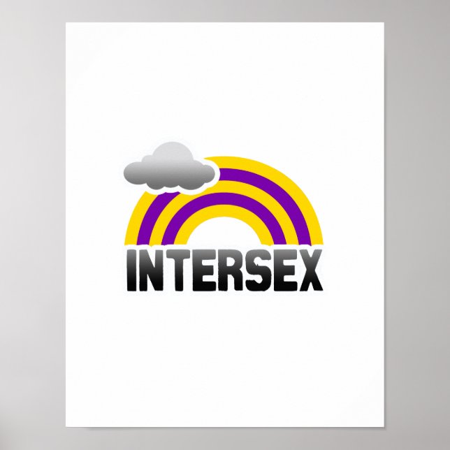 INTERSEX-REGENBOGEN POSTER (Vorne)