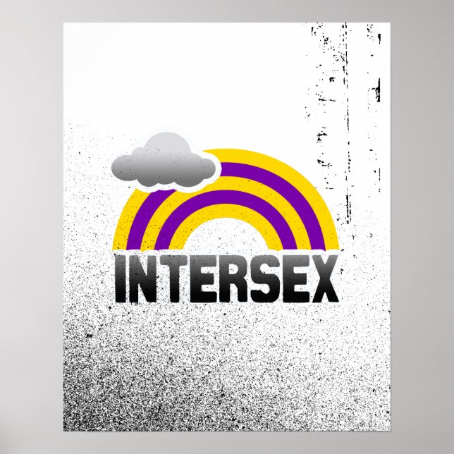 INTERSEX-REGENBOGEN POSTER (Vorne)