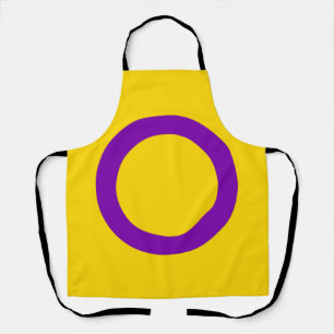 Intersex-Stolz-Flagge Schürze