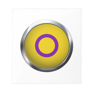 INTERSEX STOLZ-MEDAILLON NOTIZBLOCK