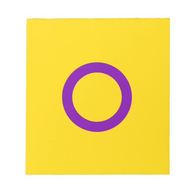 INTERSEX STOLZ NOTIZBLOCK (Vorderseite)