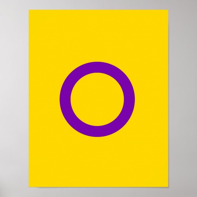 INTERSEX STOLZ POSTER (Vorne)